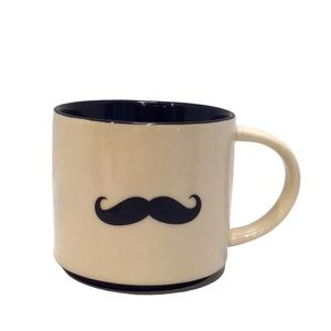 🌺 Pier 1 Imports Mug with Moustache
